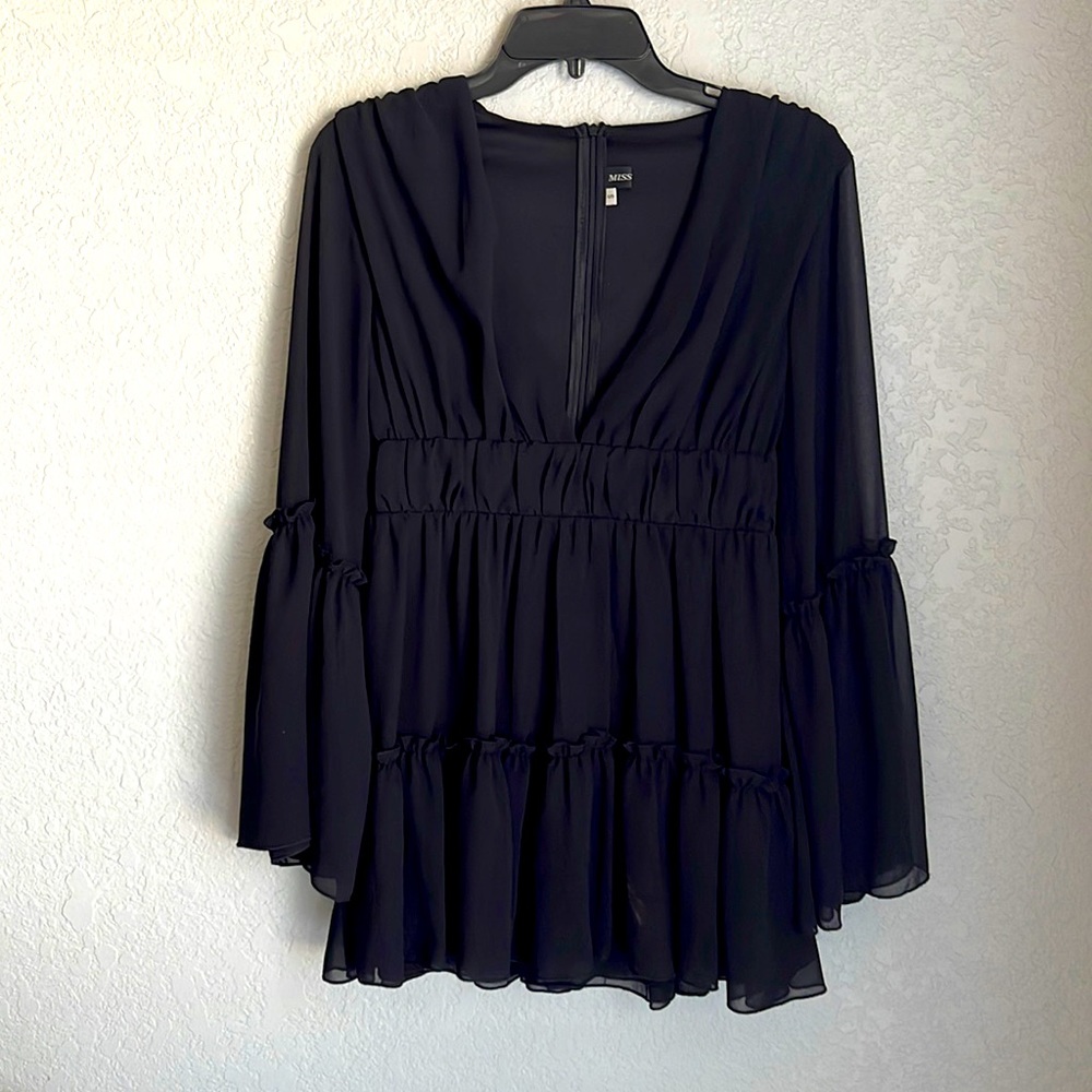 Short black dress